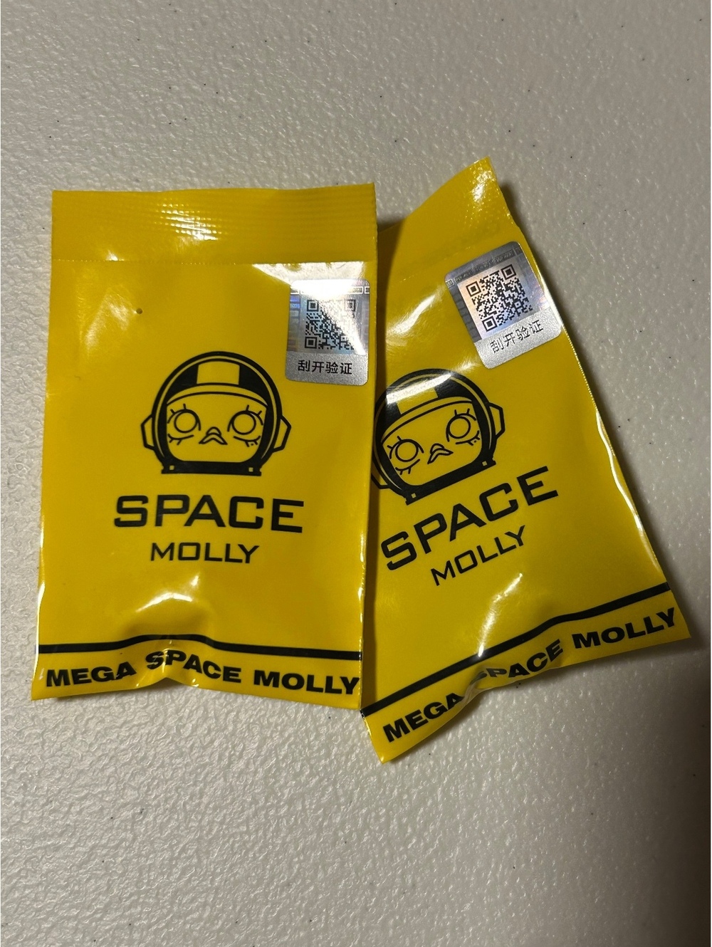 Space Molly sealed blind bag set of 2 Pop Mart